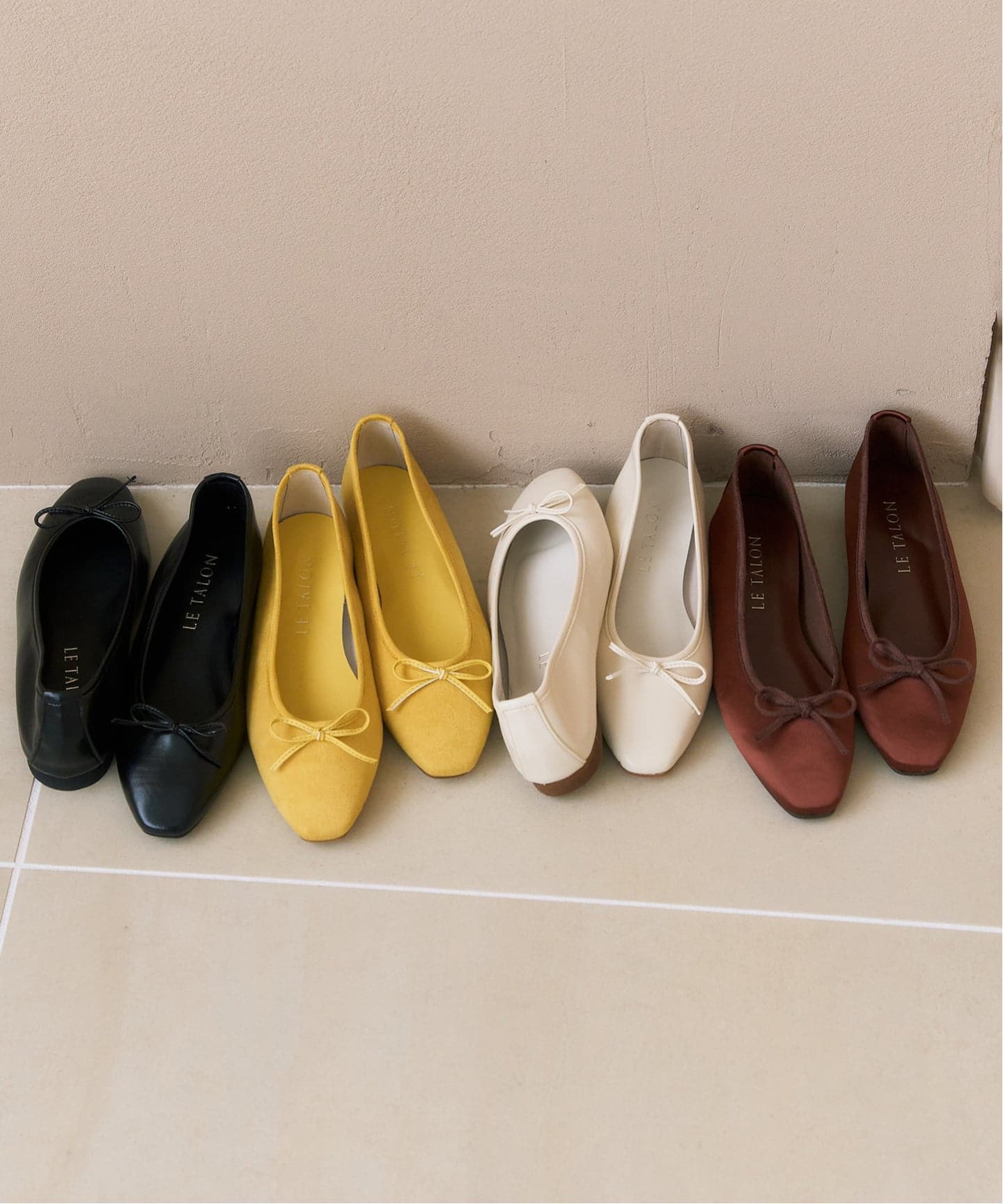 追加》フレンチスクエアバレエ（バレエシューズ）｜LE TALON（ル