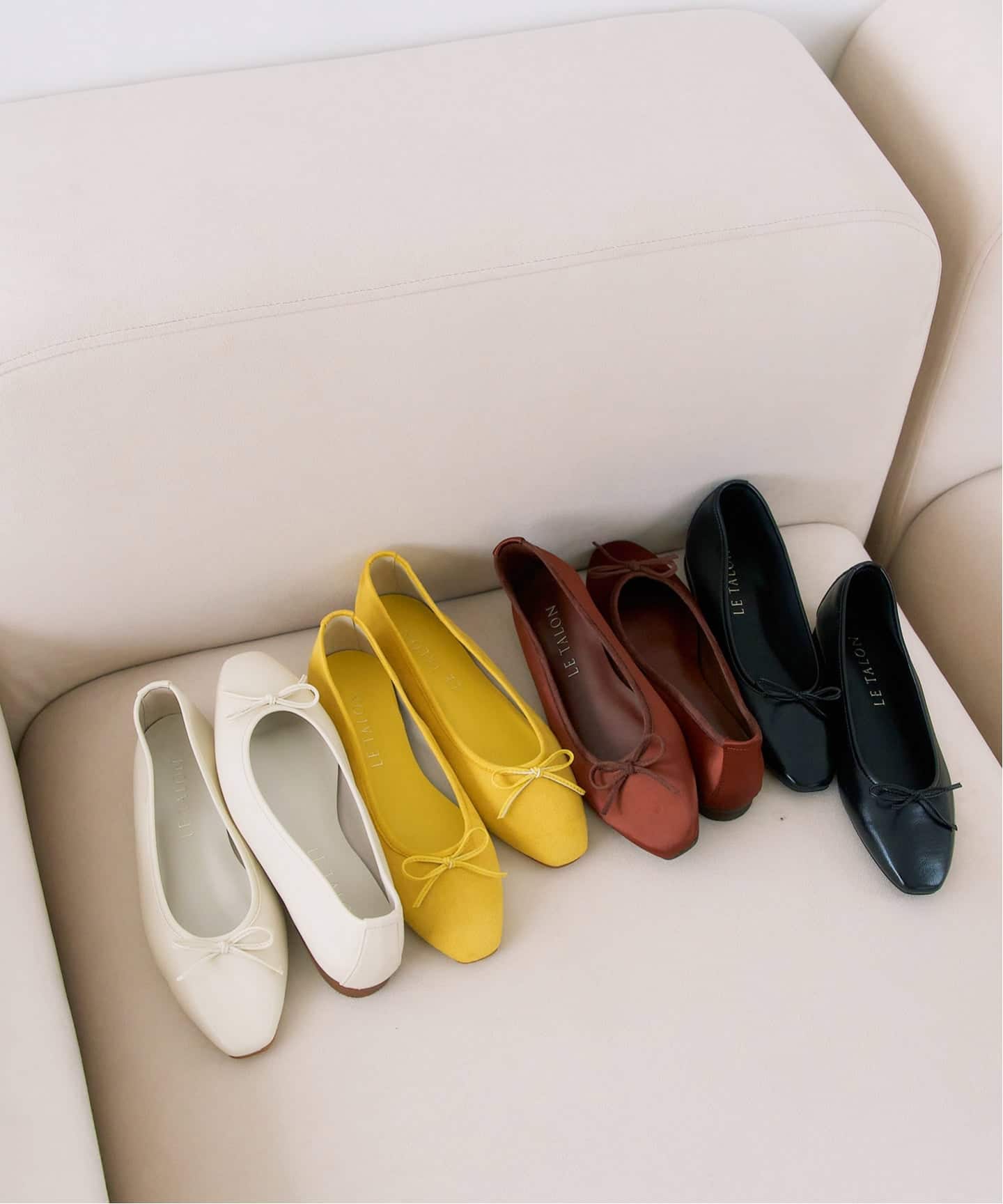 追加》フレンチスクエアバレエ（バレエシューズ）｜LE TALON（ル