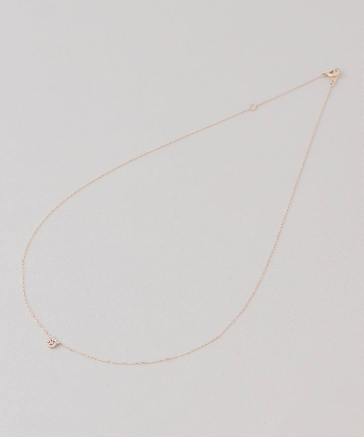 プチダイヤサークルネックレス K10（ネックレス）｜Lilas（リラ）の