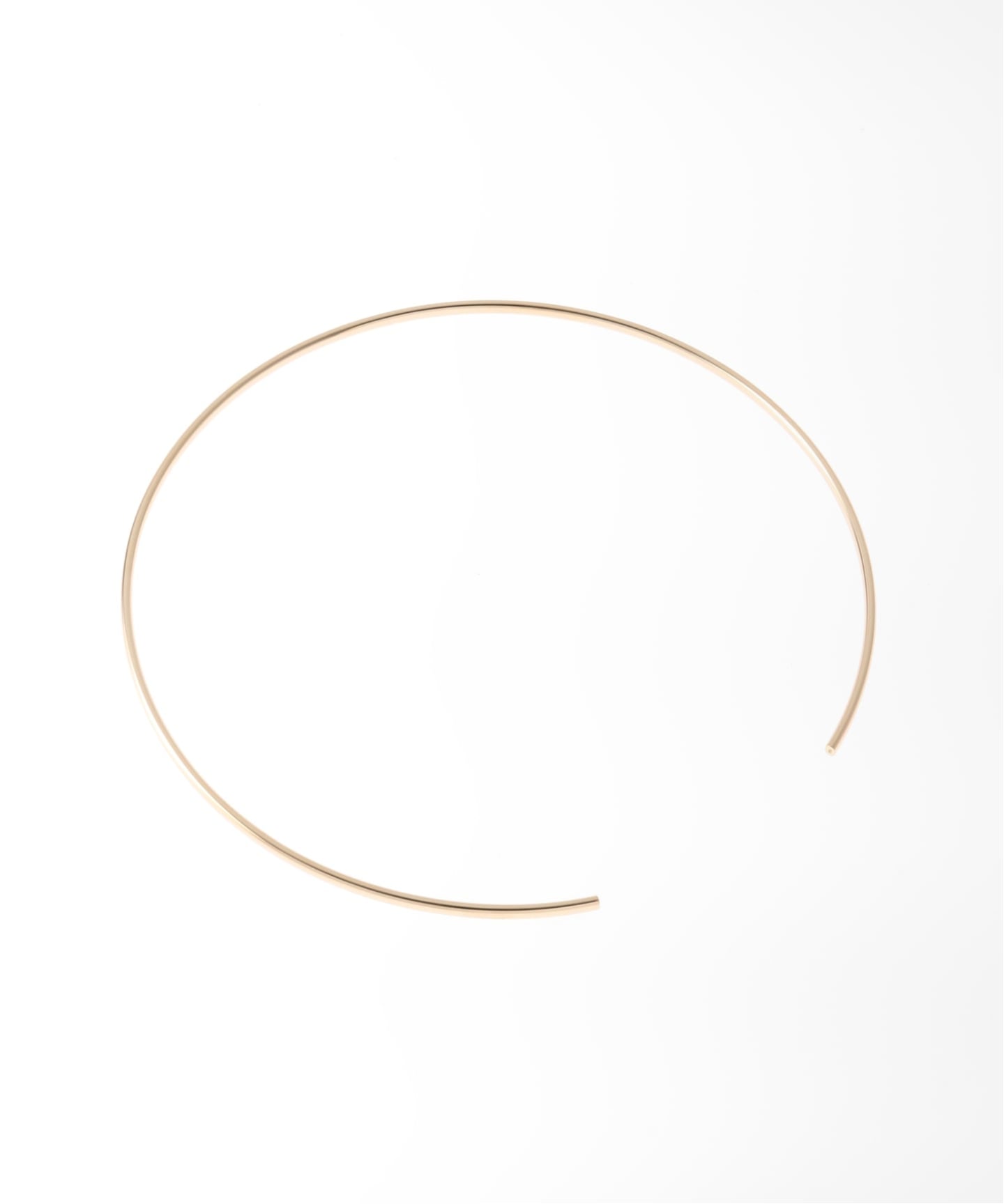 lilas 2.5パイプC型チョーカー K10 ネックレス 2.5パイプCガタチョーカー K10（ネックレス）｜Lilas（リラ）の通販