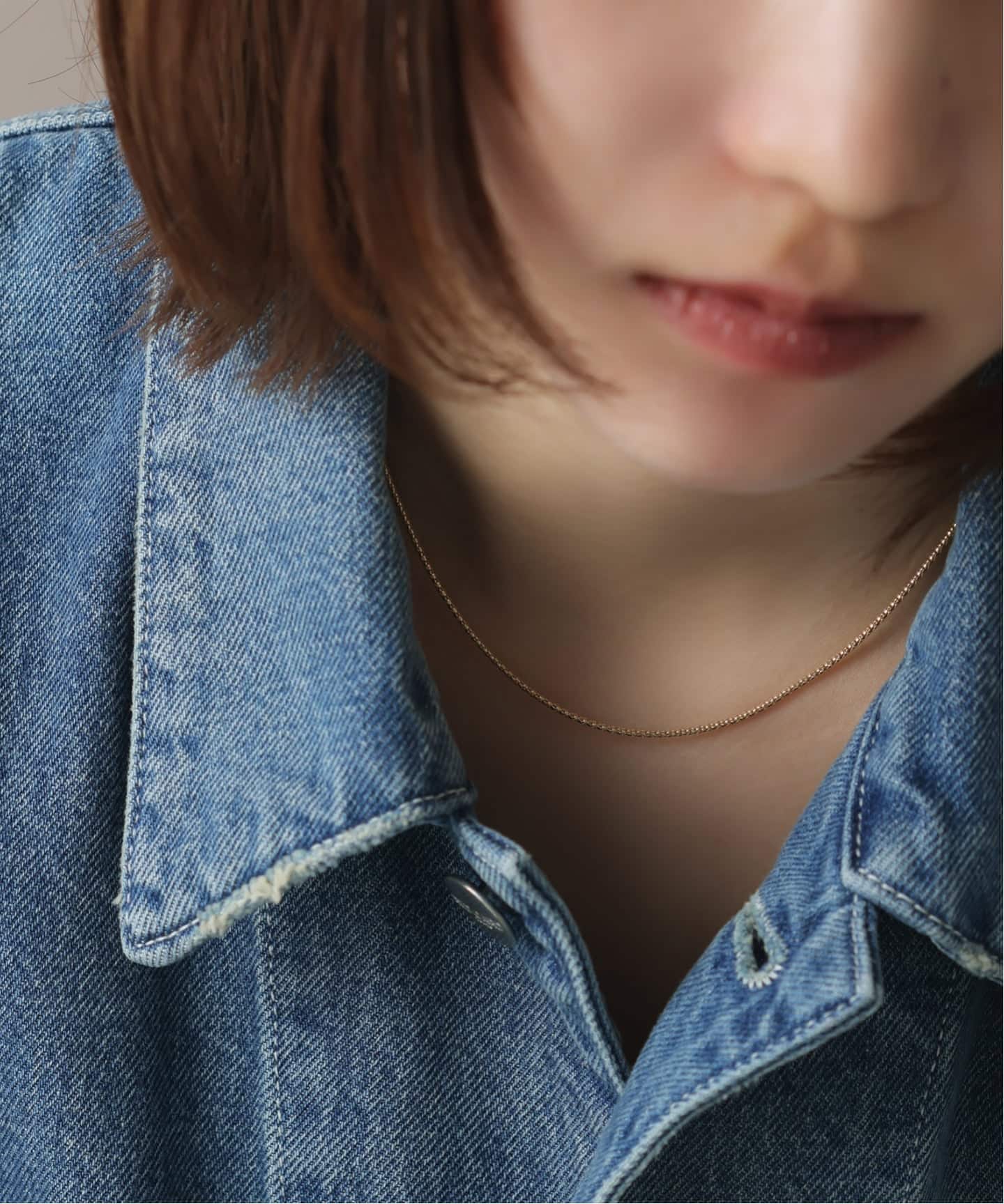 ボンバータチェーンネックレス K18（ネックレス）｜Lilas（リラ）の