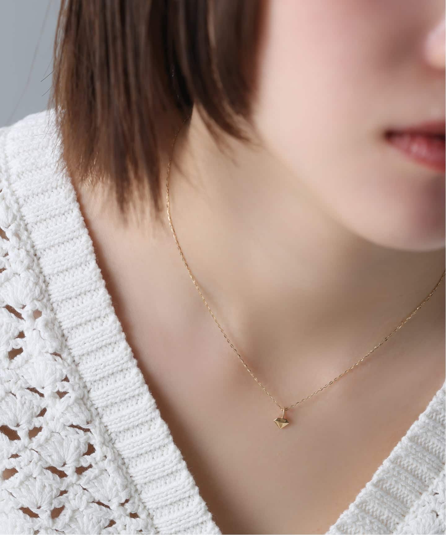 マリンチェーン40cmネックレス K18（ネックレス）｜Lilas（リラ）の