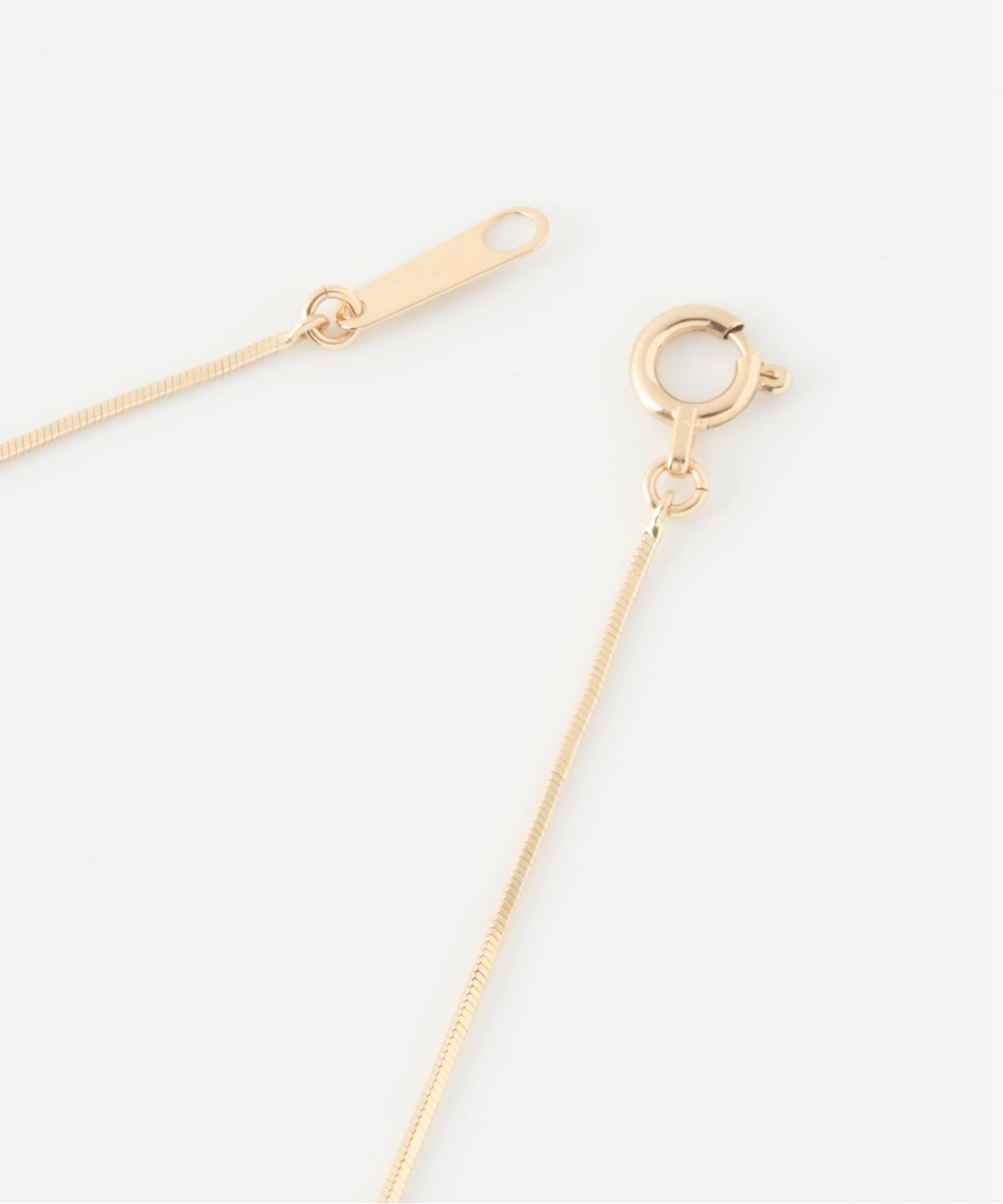 lilas コンパクトチェーン55cmネックレス コンパクトチェーン55cmネックレス K10（ネックレス）｜Lilas（リラ