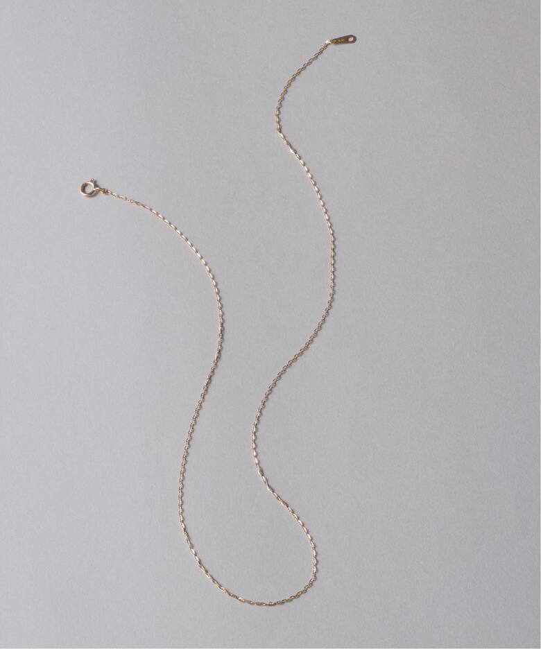 アンカーチェーン38cmネックレス K10（ネックレス）｜Lilas（リラ）の 