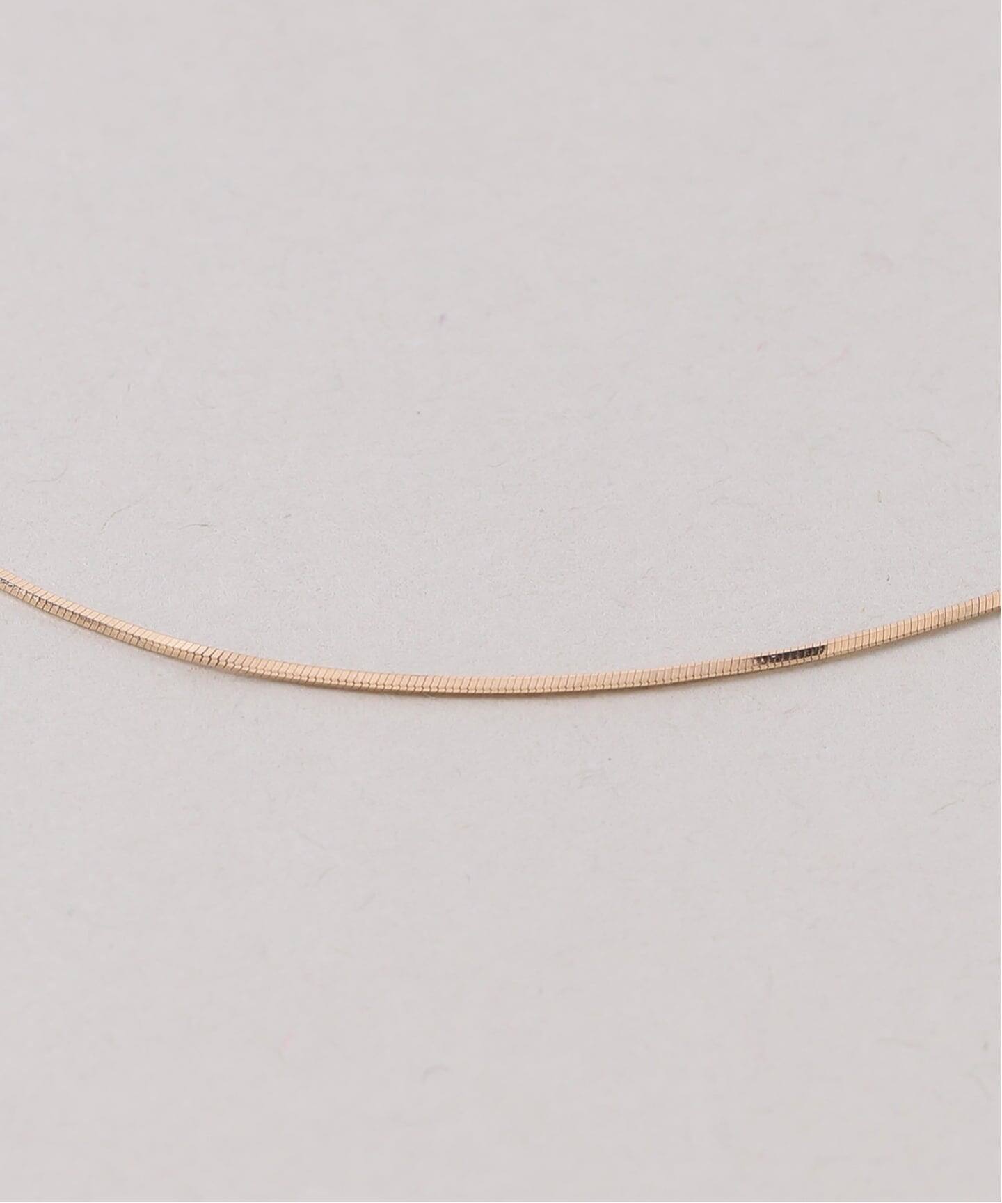 コンパクトチェーン38cmネックレス K10（ネックレス）｜Lilas（リラ 
