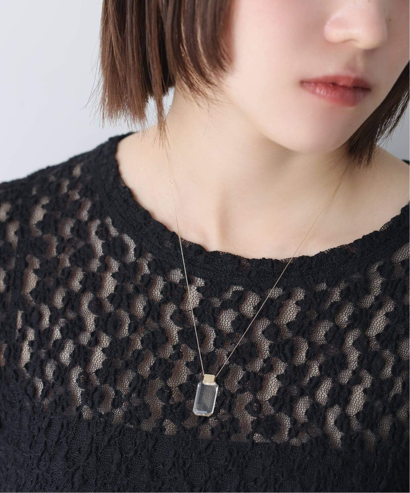 メモリークォーツネックレス K10（ネックレス）｜Lilas（リラ）の通販 