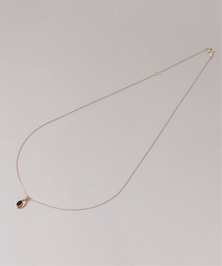 予約》メレダイヤバチカンオニキス50cmネックレス K10（ネックレス 
