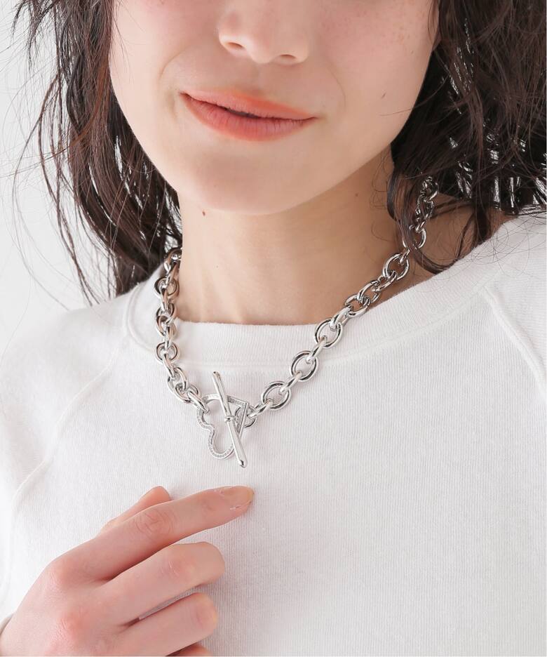BASICKS / ベイシックス Heart Link Flow Necklace（ネックレス 