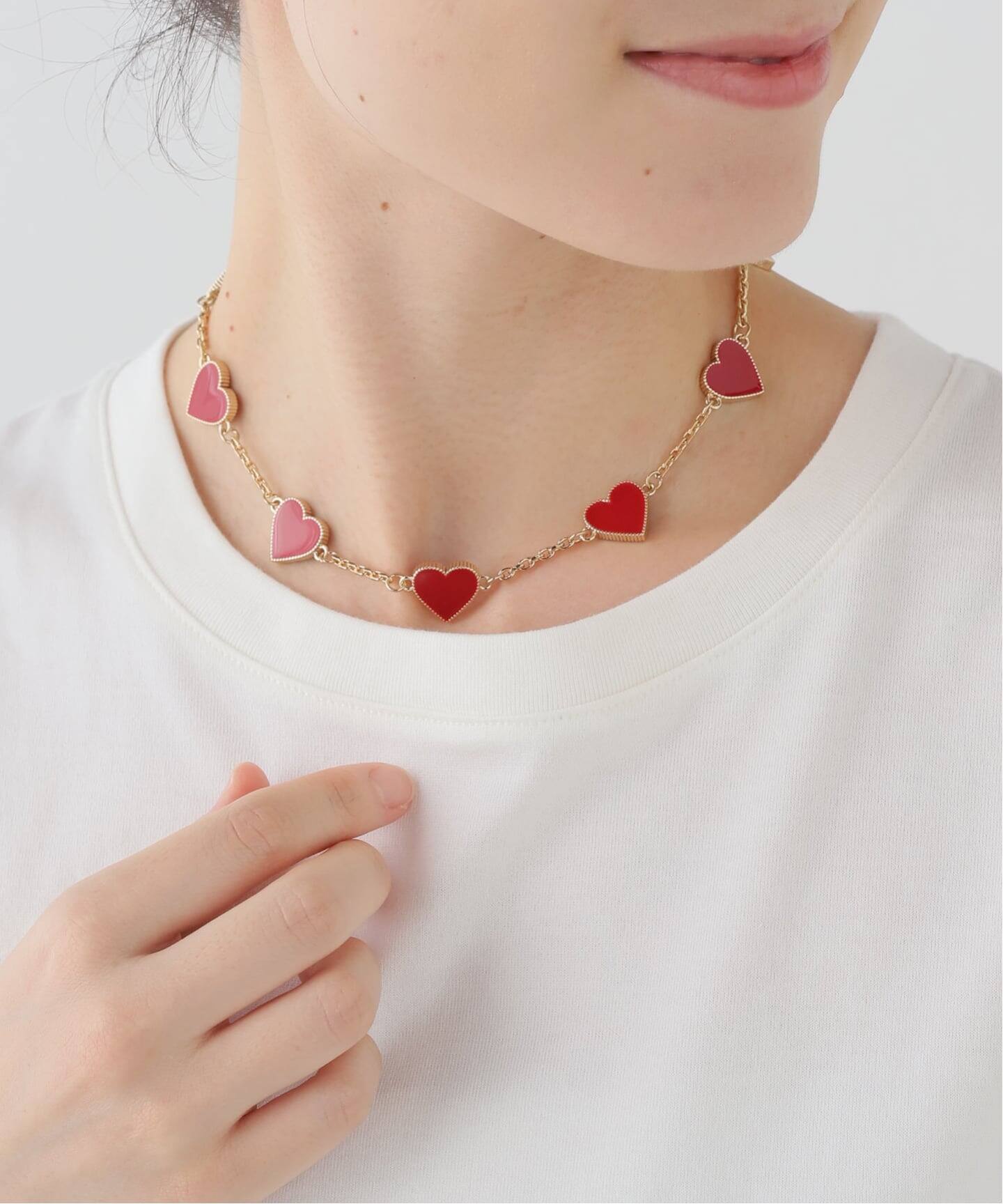 ≪追加≫BASICKS / ベイシックス Chain Heart Necklace（ネックレス 