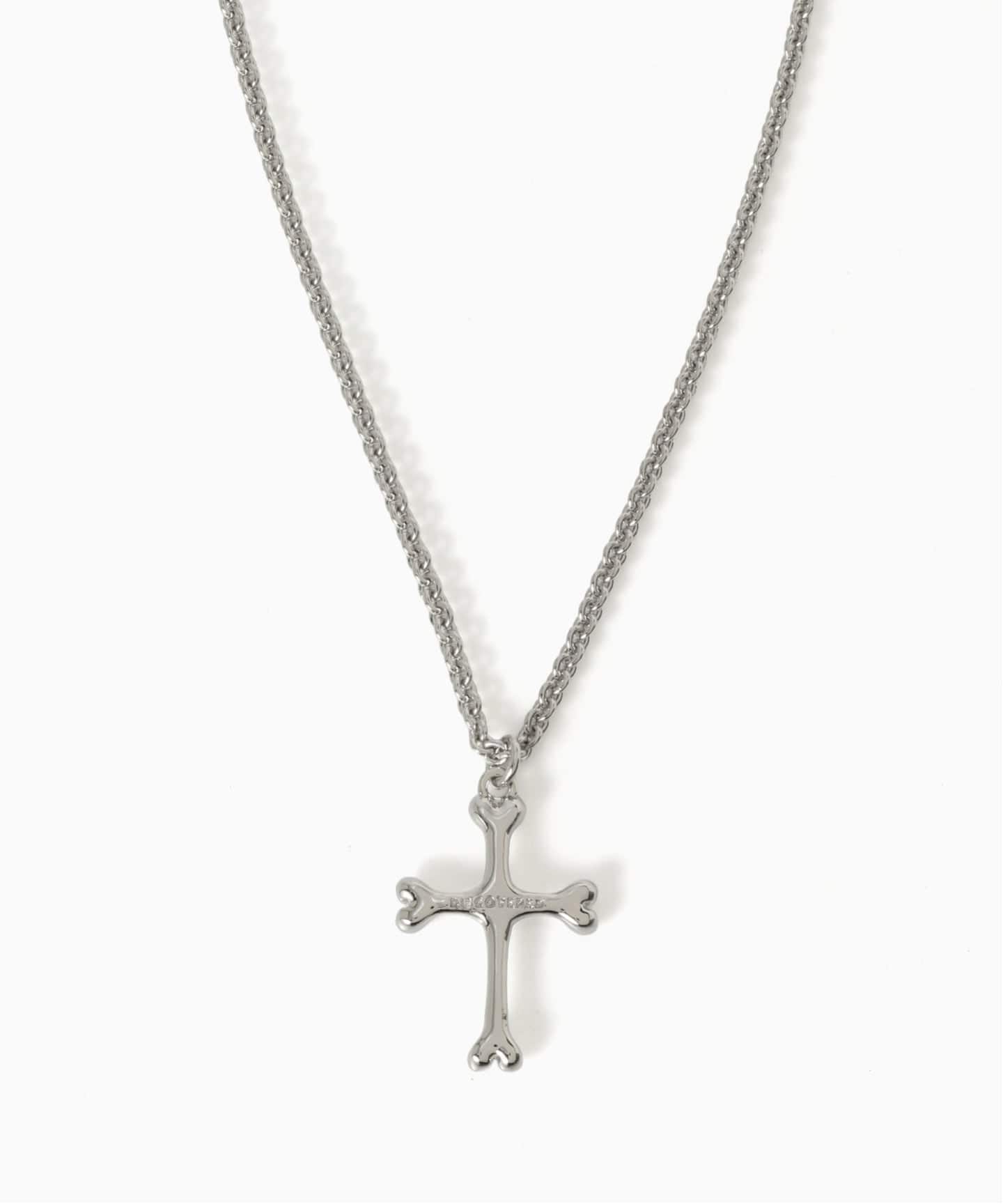 DISCOVERED / ディスカバード BONE CROSS NECKLACE（ネックレス