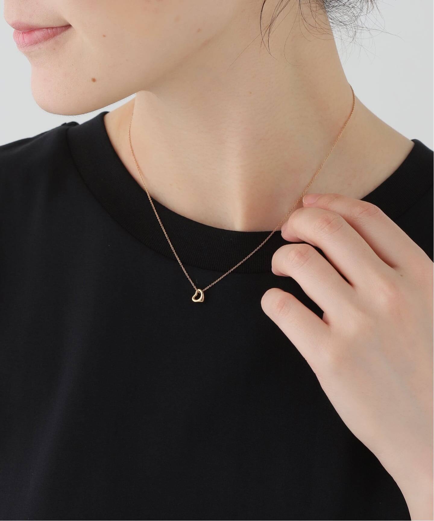 TIFFANY＆CO. Open Heart Necklace（ネックレス）｜HIROB（ヒロブ）の