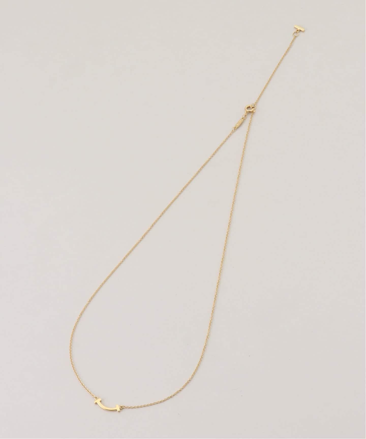 TIFFANY&Co./ティファニー】T smile necklace mini 750（ネックレス