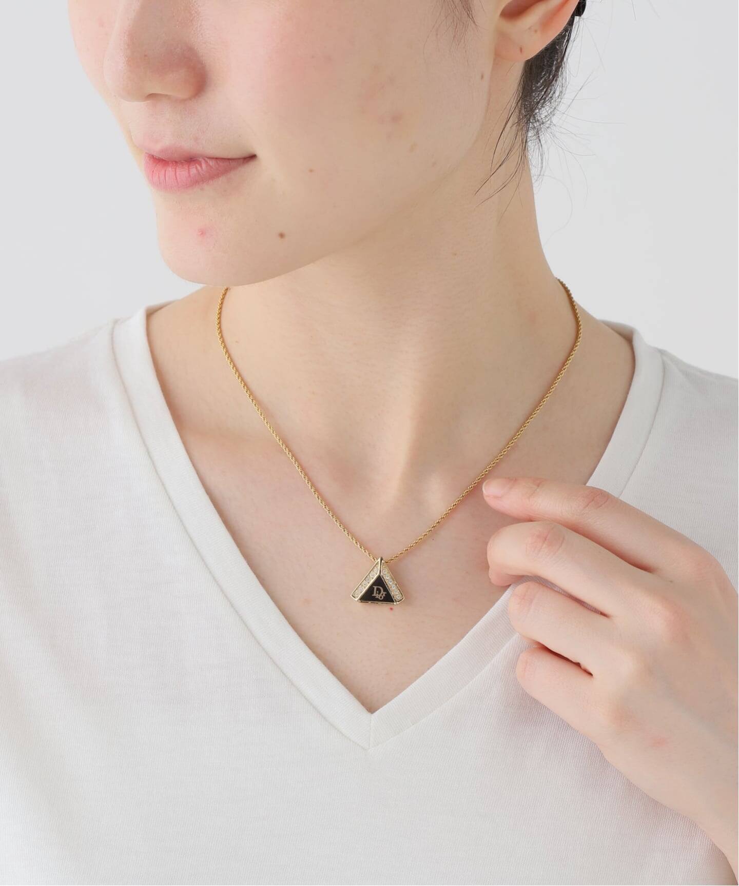 VINTAGE DIOR/ディオール 】necklace logo（ネックレス）｜DECOUVERTE 