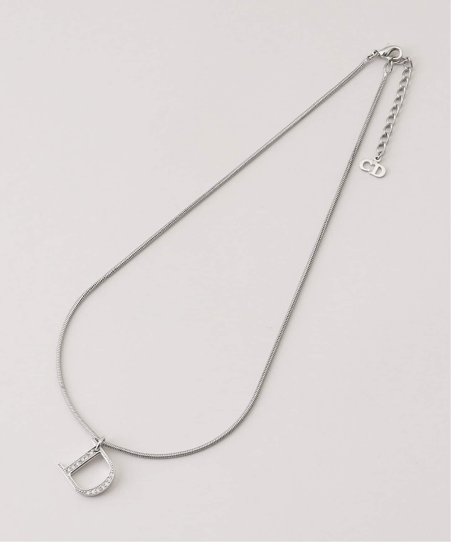 ✨未使用✨タグ付き‼️Dior ♡ Vintage ♡ necklace VINTAGE DIOR/ディオール 】necklace logo（ネックレス）｜DECOUVERTE