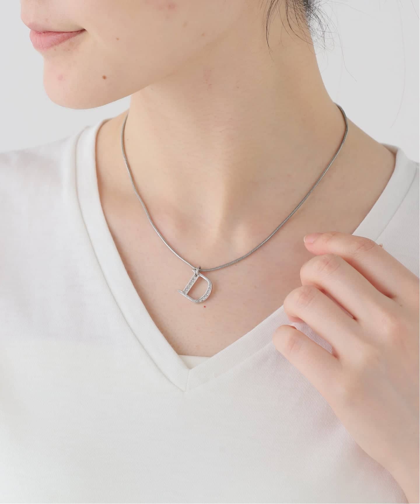 VINTAGE DIOR/ディオール 】necklace logo（ネックレス）｜DECOUVERTE