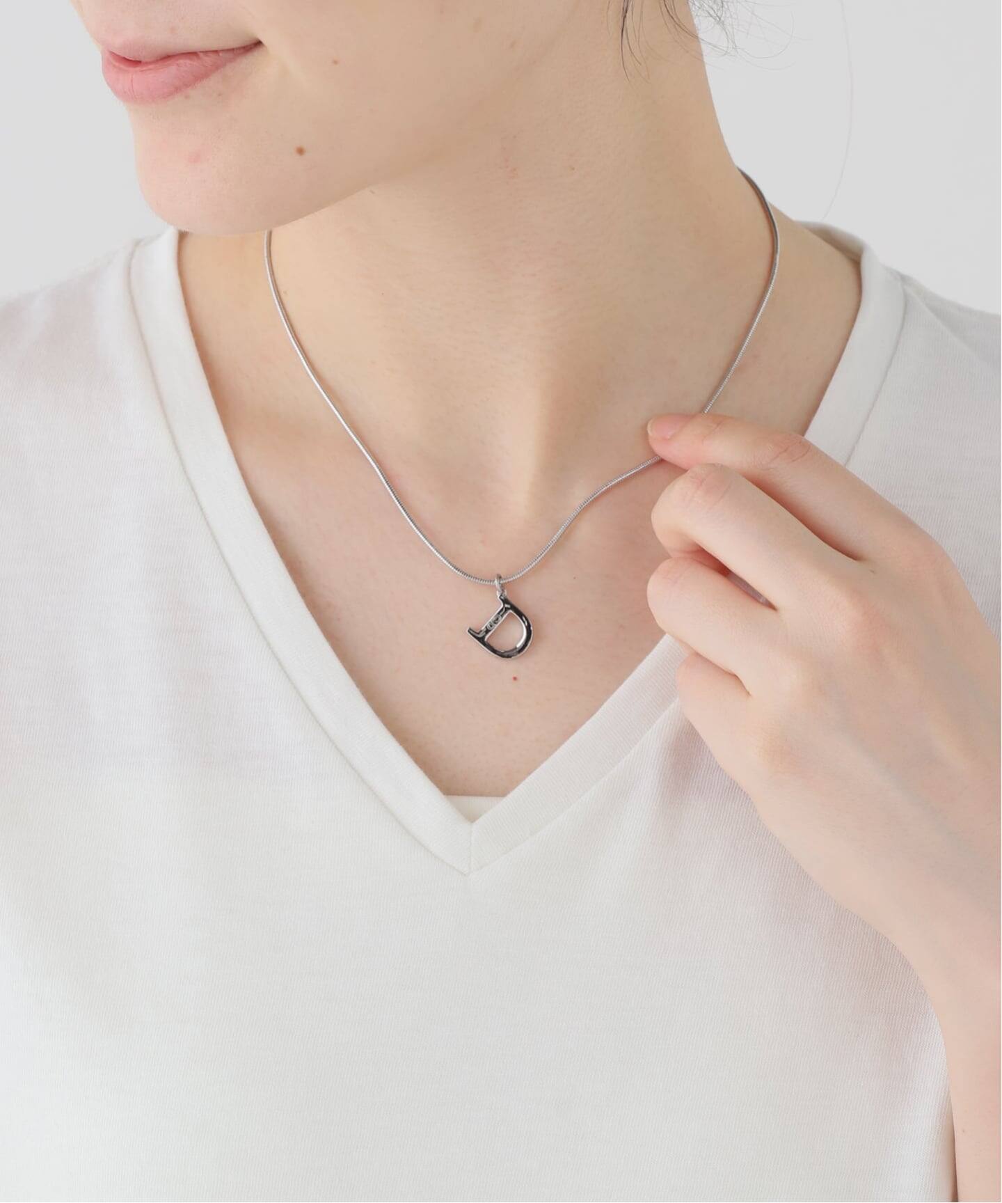 VINTAGE DIOR/ディオール 】necklace logo（ネックレス）｜DECOUVERTE