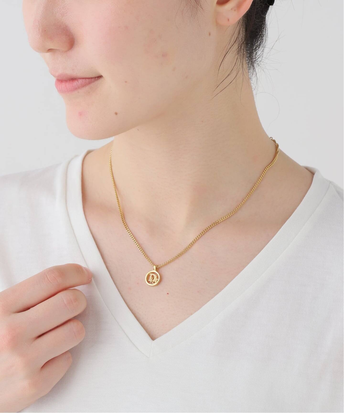 VINTAGE DIOR/ディオール 】necklace logo（ネックレス）｜DECOUVERTE