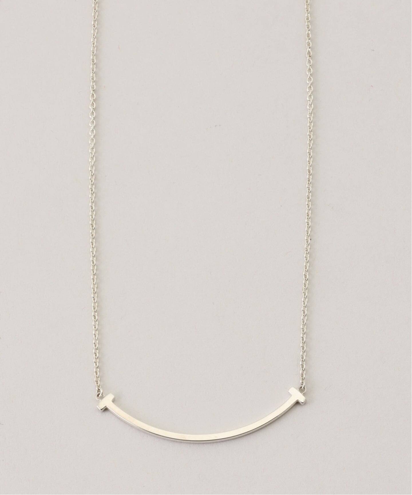 TIFFANY&Co./ティファニー】 T smile necklace small 925（ネックレス