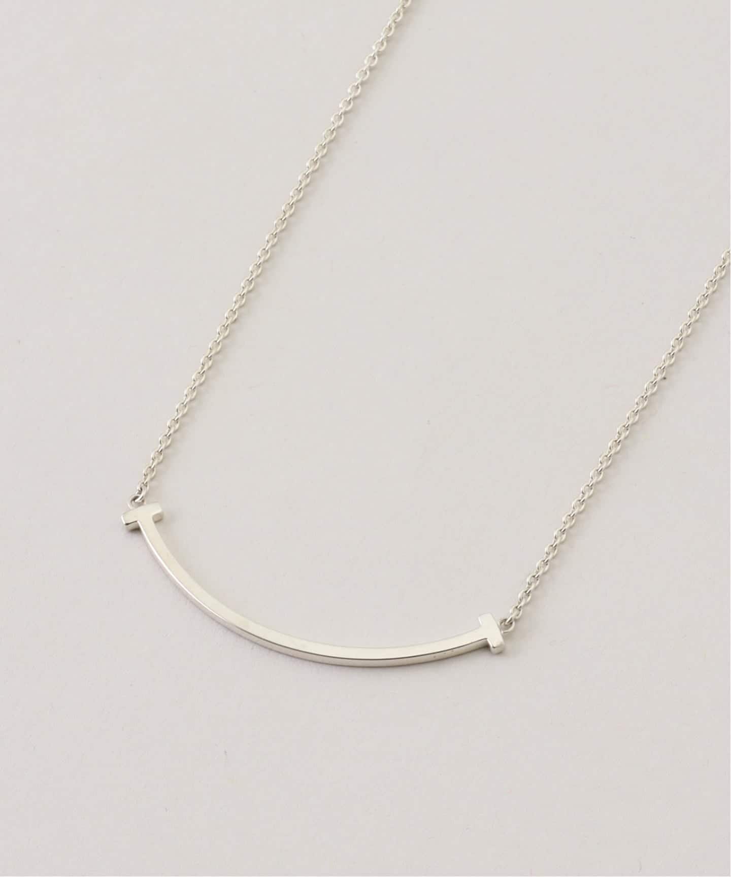 TIFFANY&Co./ティファニー】 T smile necklace small 925（ネックレス