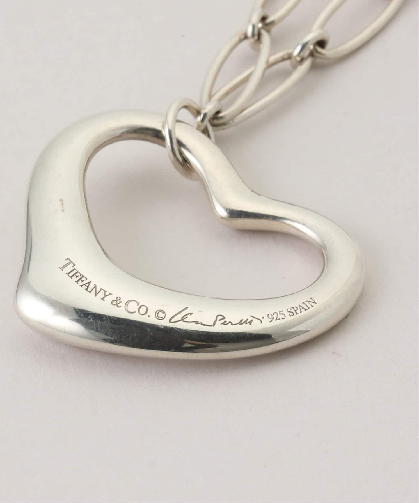 VINTAGE TIFFANY&Co./ティファニー】Open heart necklace xl VINTAGE TIFFANY&Co./ティファニー】Open heart necklace xl