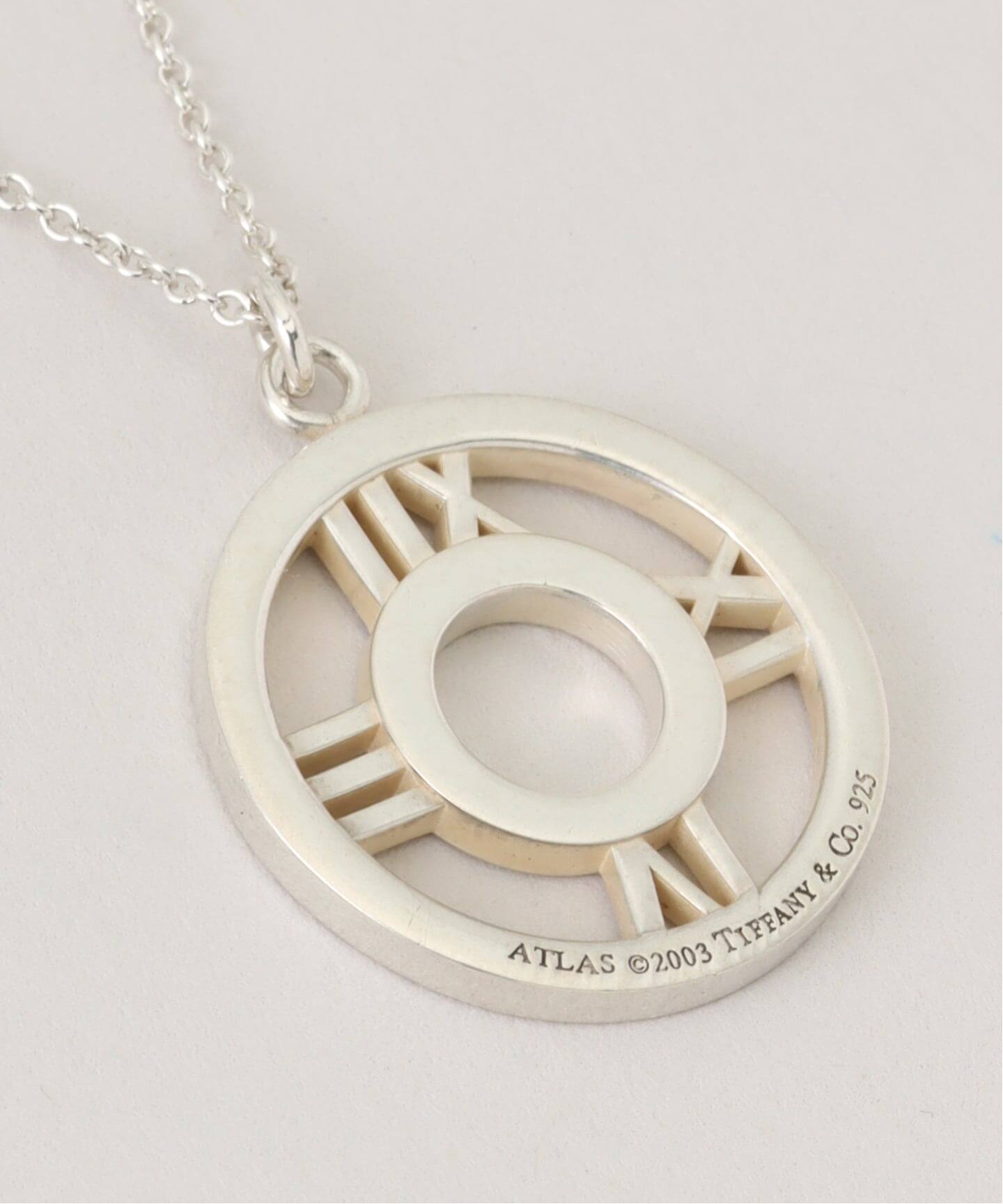VINTAGE TIFFANY&Co./ティファニー】 Atlas circle necklace 