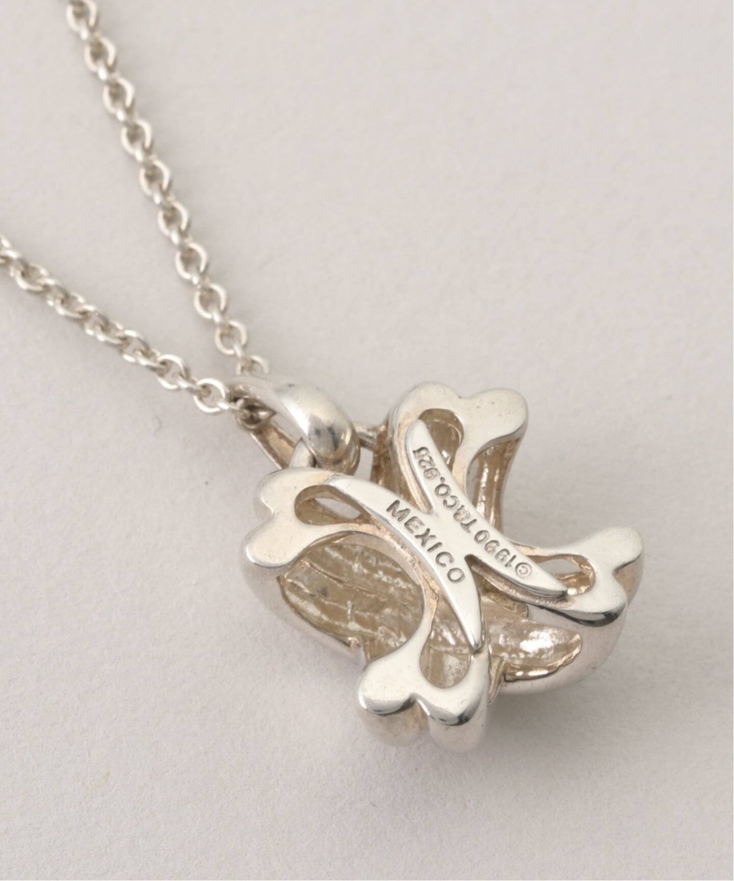 VINTAGE TIFFANY&Co./ティファニー】Signature cross necklace