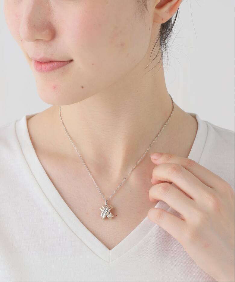 VINTAGE TIFFANY&Co./ティファニー】Signature cross necklace 