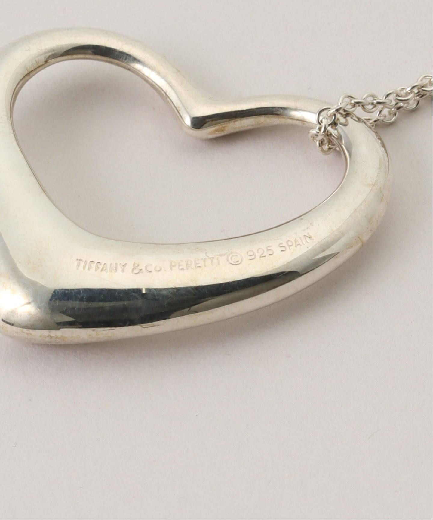 VINTAGE TIFFANY&Co./ティファニー】Open heart necklace xl VINTAGE TIFFANY&Co./ティファニー】Open heart necklace xl