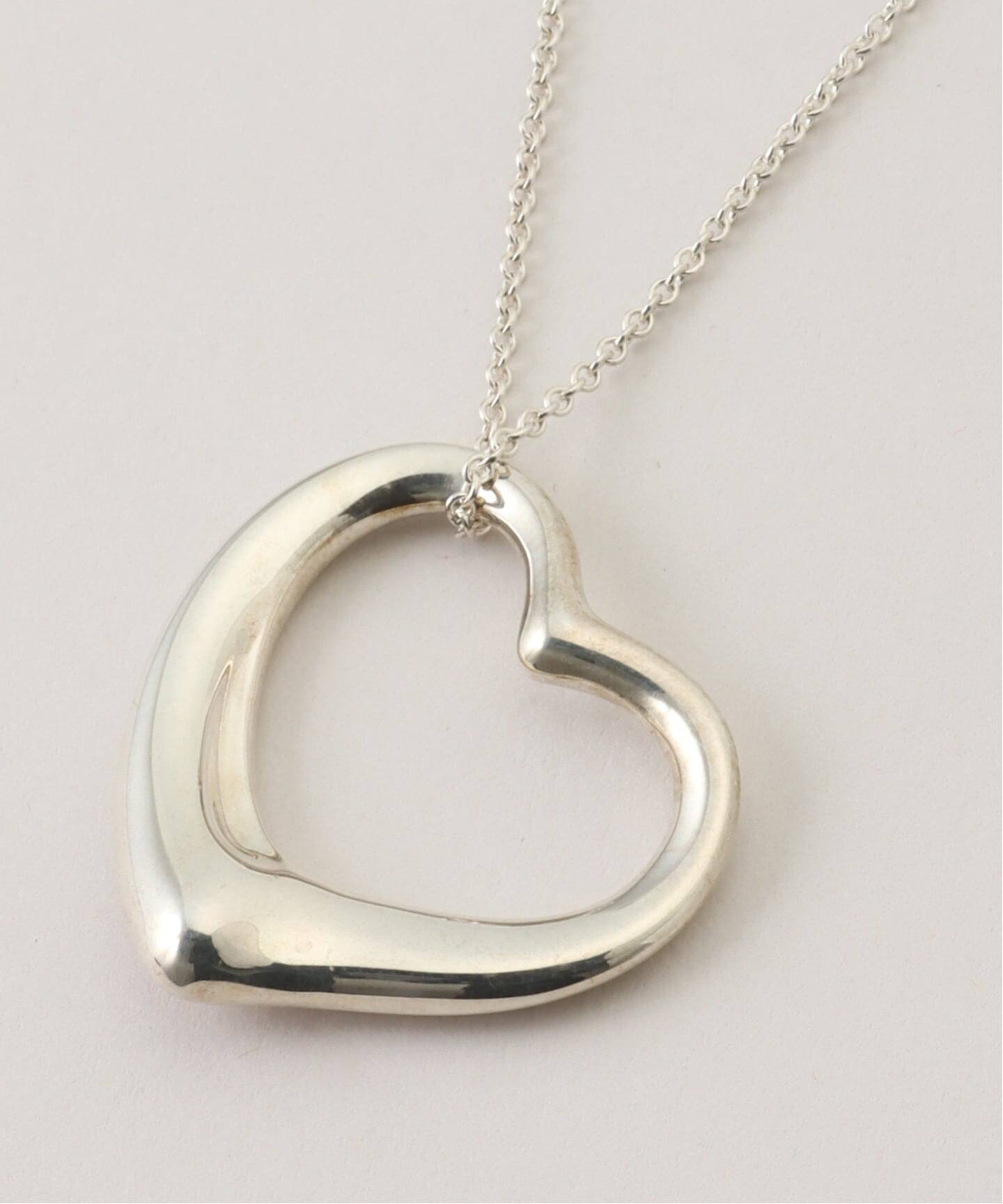 VINTAGE TIFFANY&Co./ティファニー】Open heart necklace xl