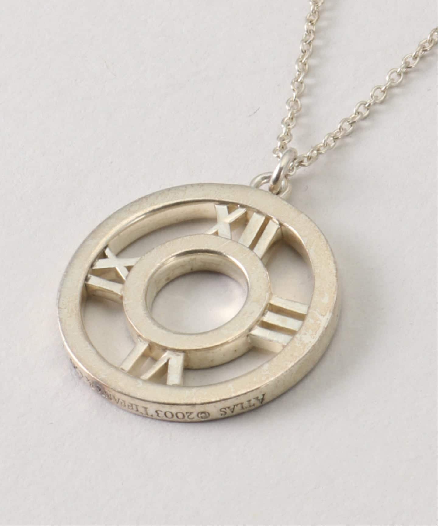 VINTAGE TIFFANY&Co./ティファニー】Atlas circle necklace