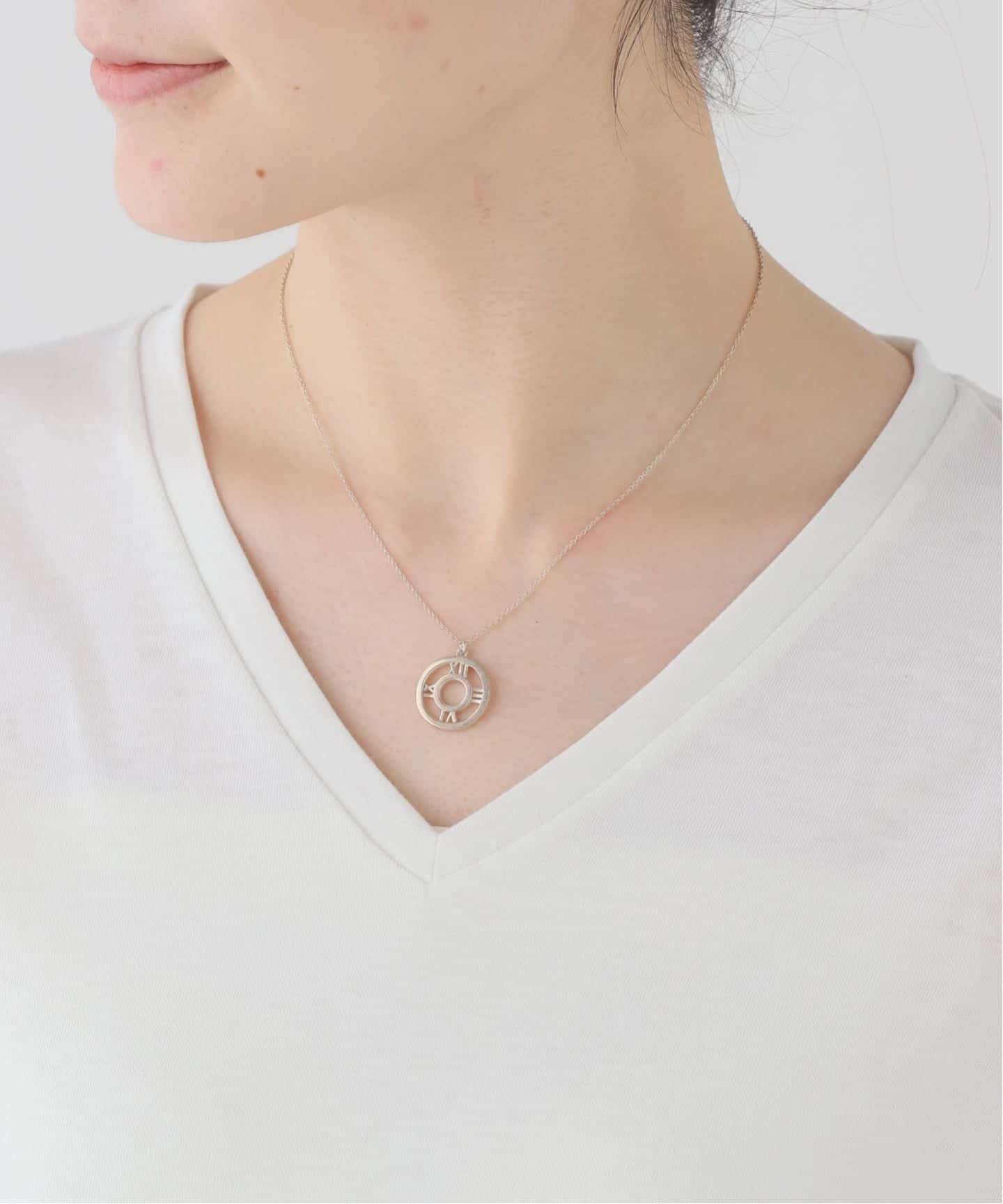VINTAGE TIFFANY&Co./ティファニー】Atlas circle necklace