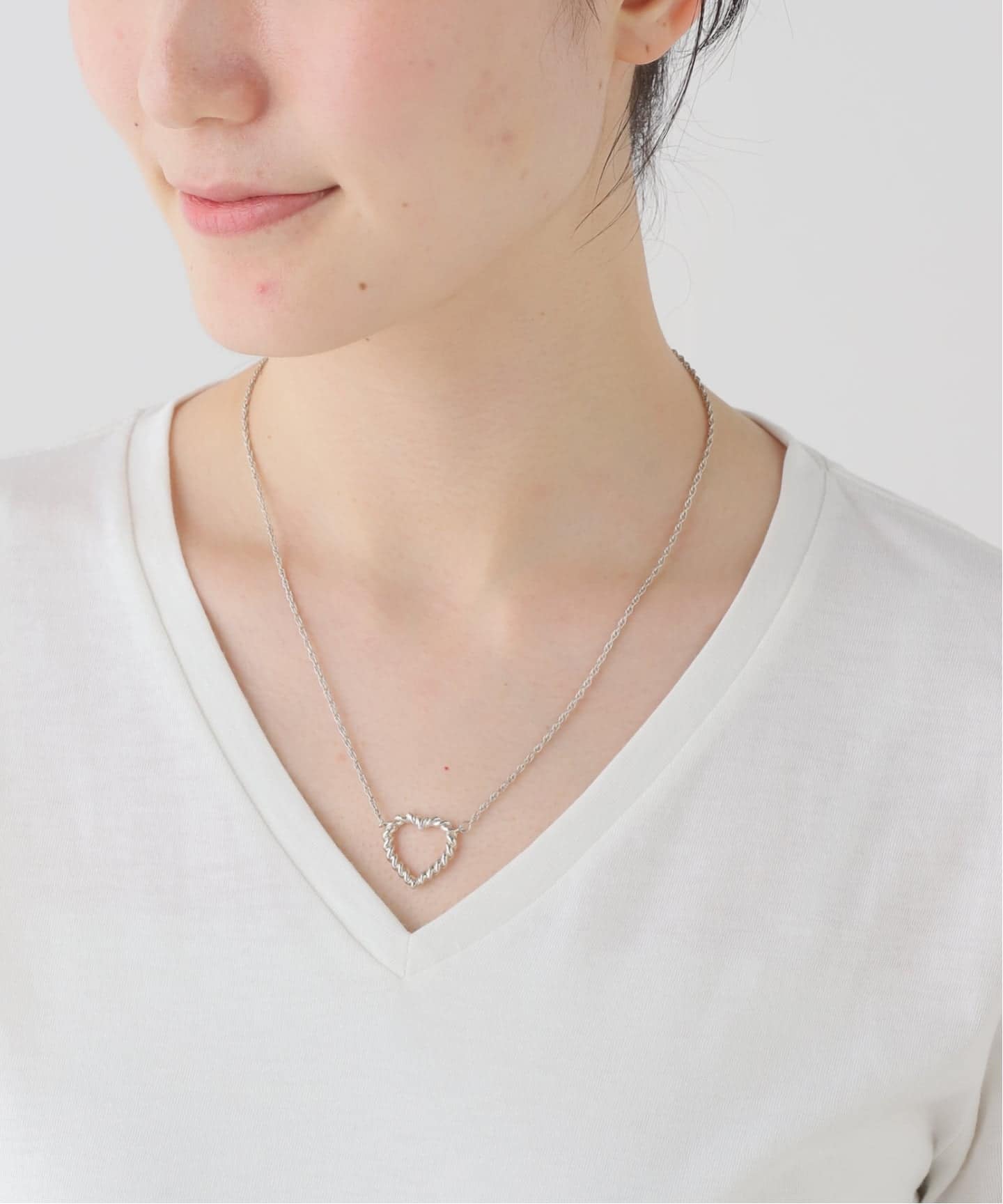VINTAGE TIFFANY&Co./ティファニー】Twist heart necklace（ネックレス