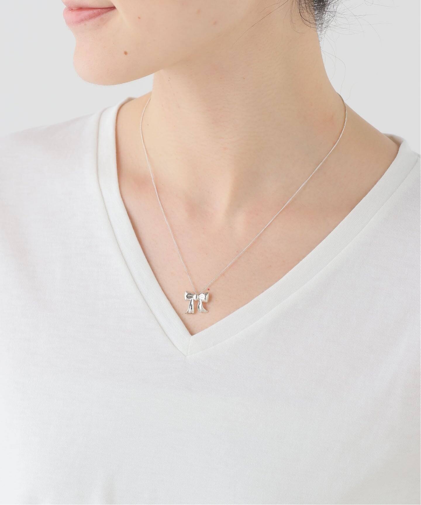 VINTAGE TIFFANY&Co./ティファニー】Ribbon necklace（ネックレス