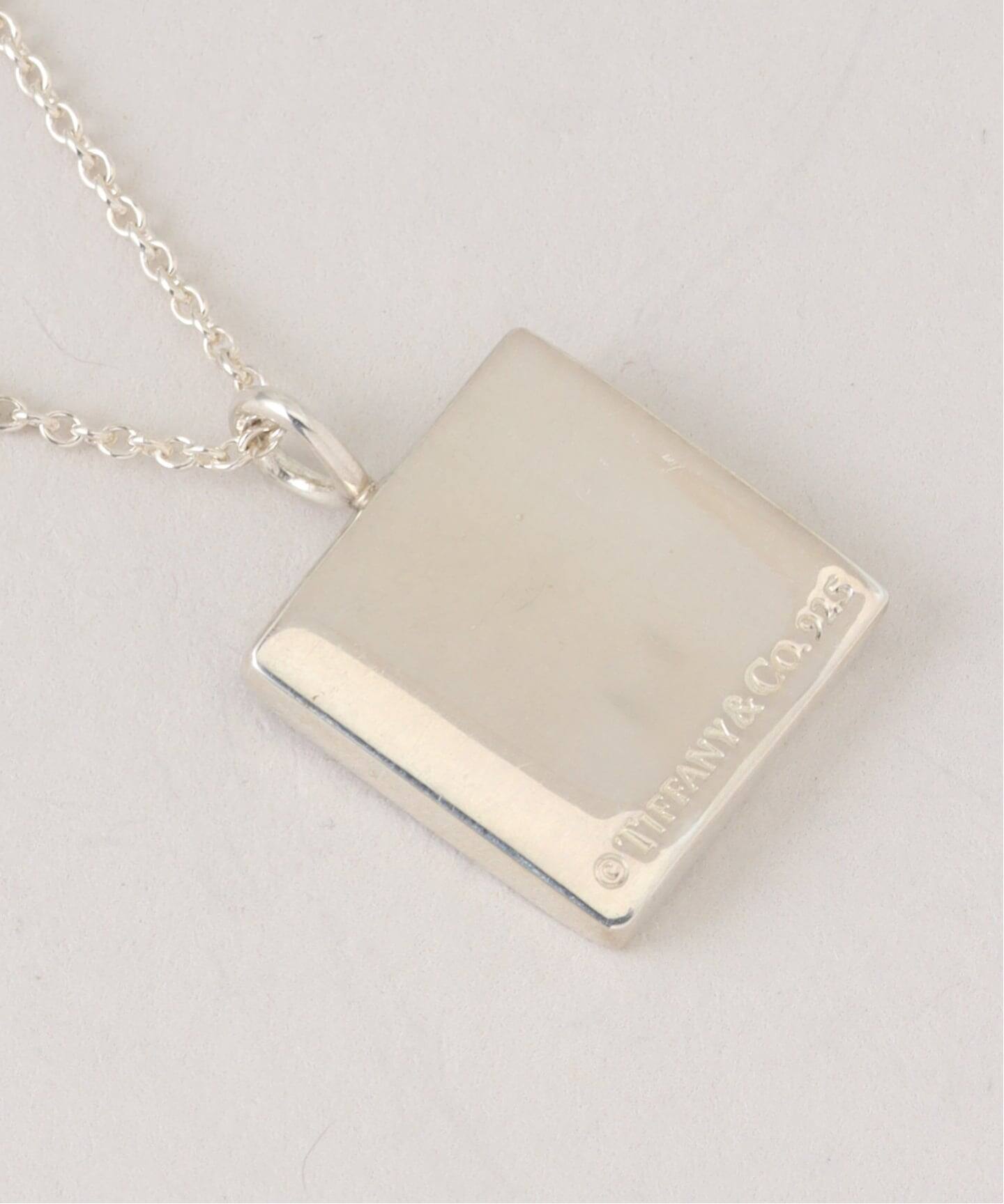 VINTAGE TIFFANY&Co./ティファニー】Notes square necklace