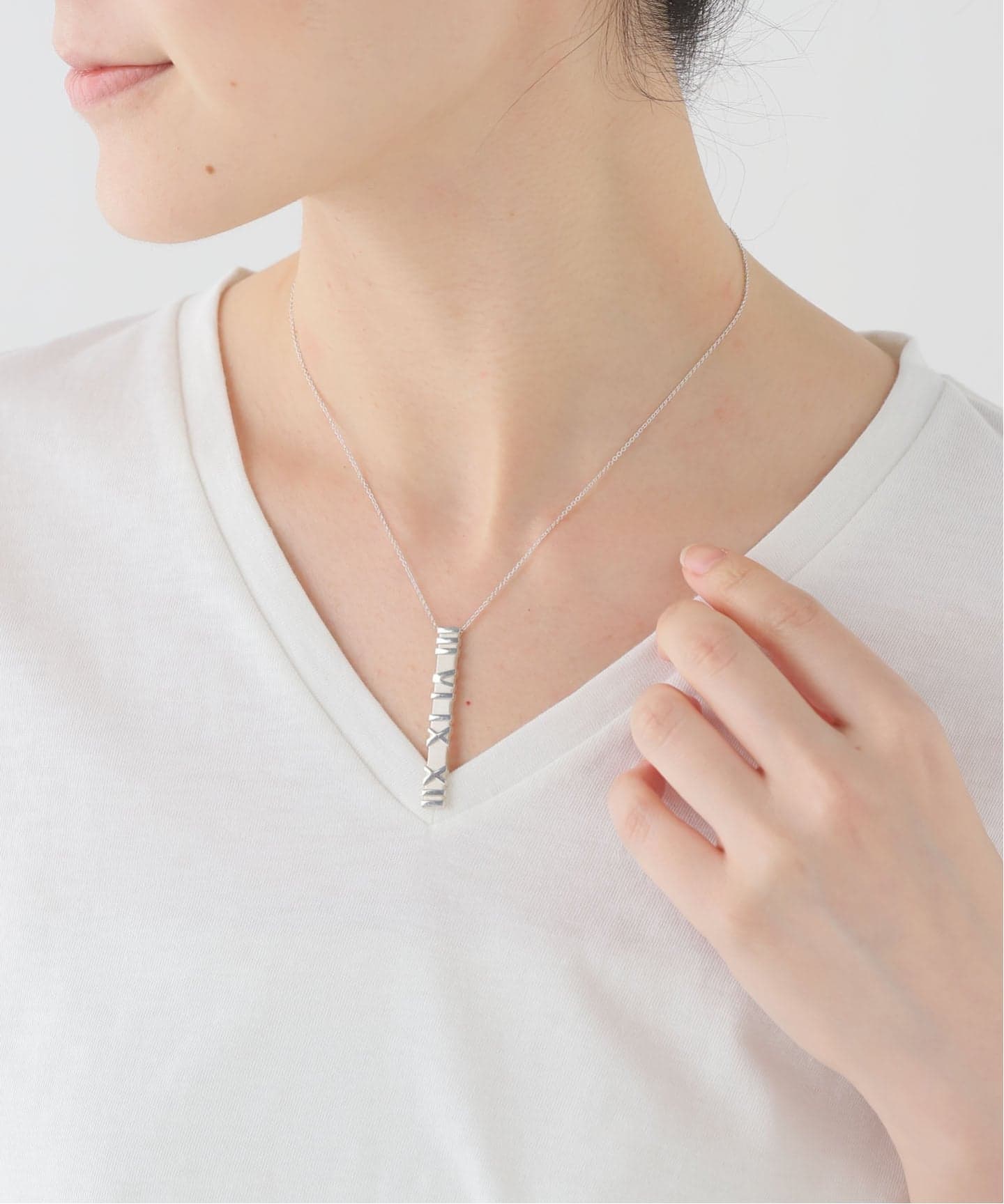 VINTAGE TIFFANY&Co./ティファニー】Atlas bar necklace（ネックレス
