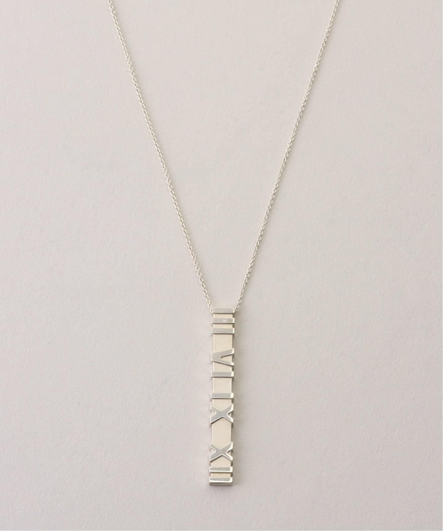 VINTAGE TIFFANY&Co./ティファニー】Atlas bar necklace（ネックレス