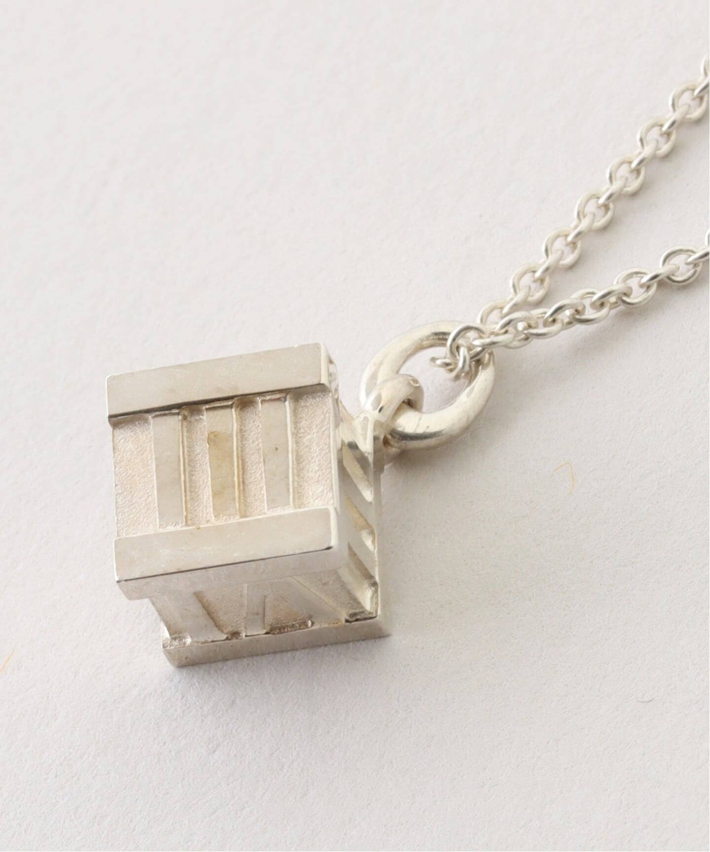 VINTAGE TIFFANY&Co./ティファニー】Atlas cube necklace（ネックレス