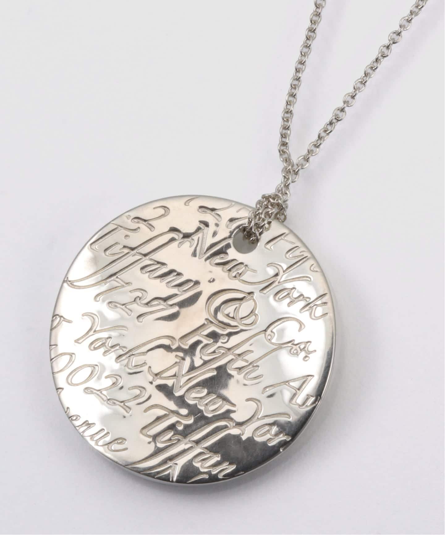 VINTAGE TIFFANY&Co./ティファニー】Notes round necklace（ネックレス