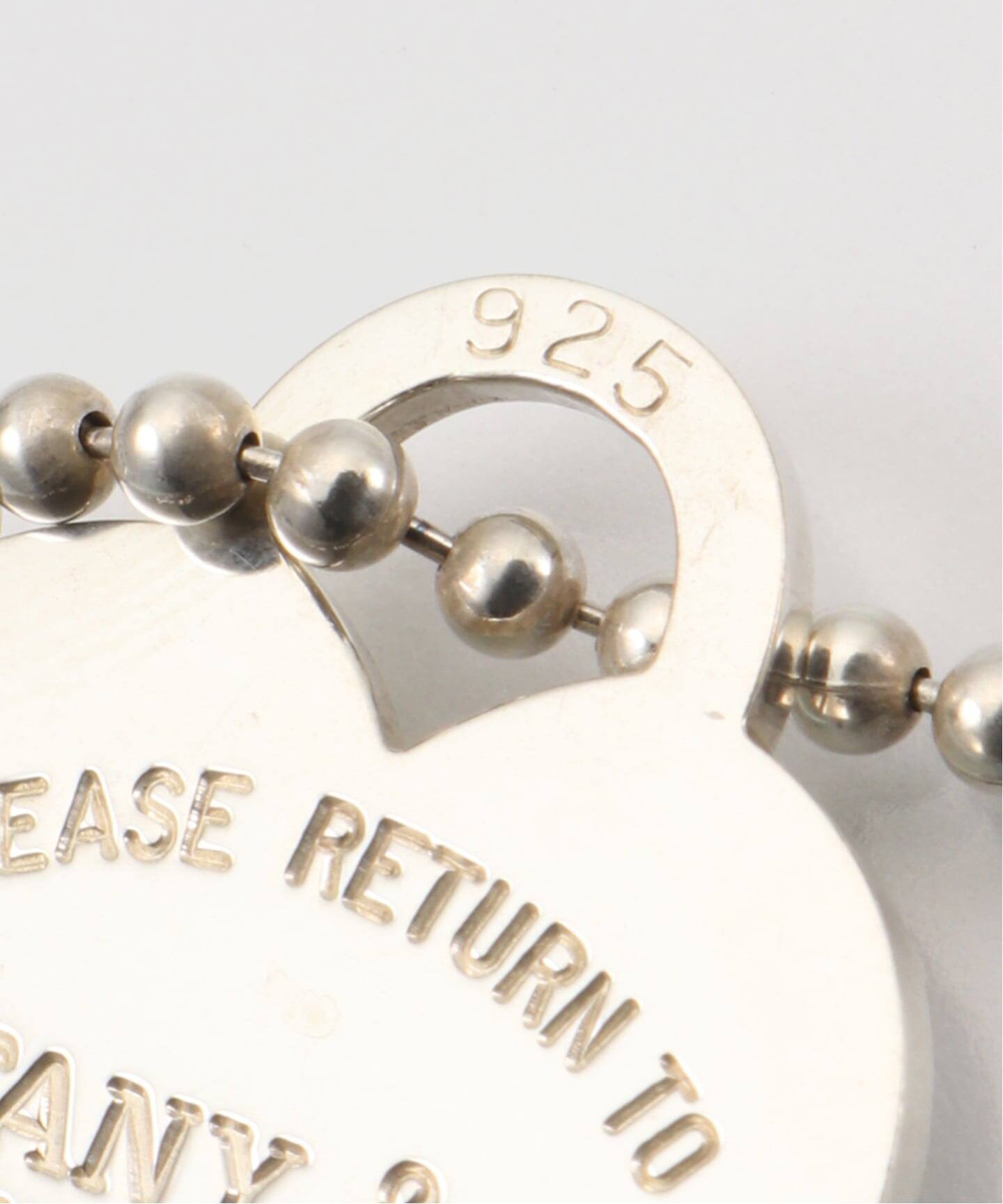 VINTAGE TIFFANY&Co./ティファニー】Return to heart ball chain