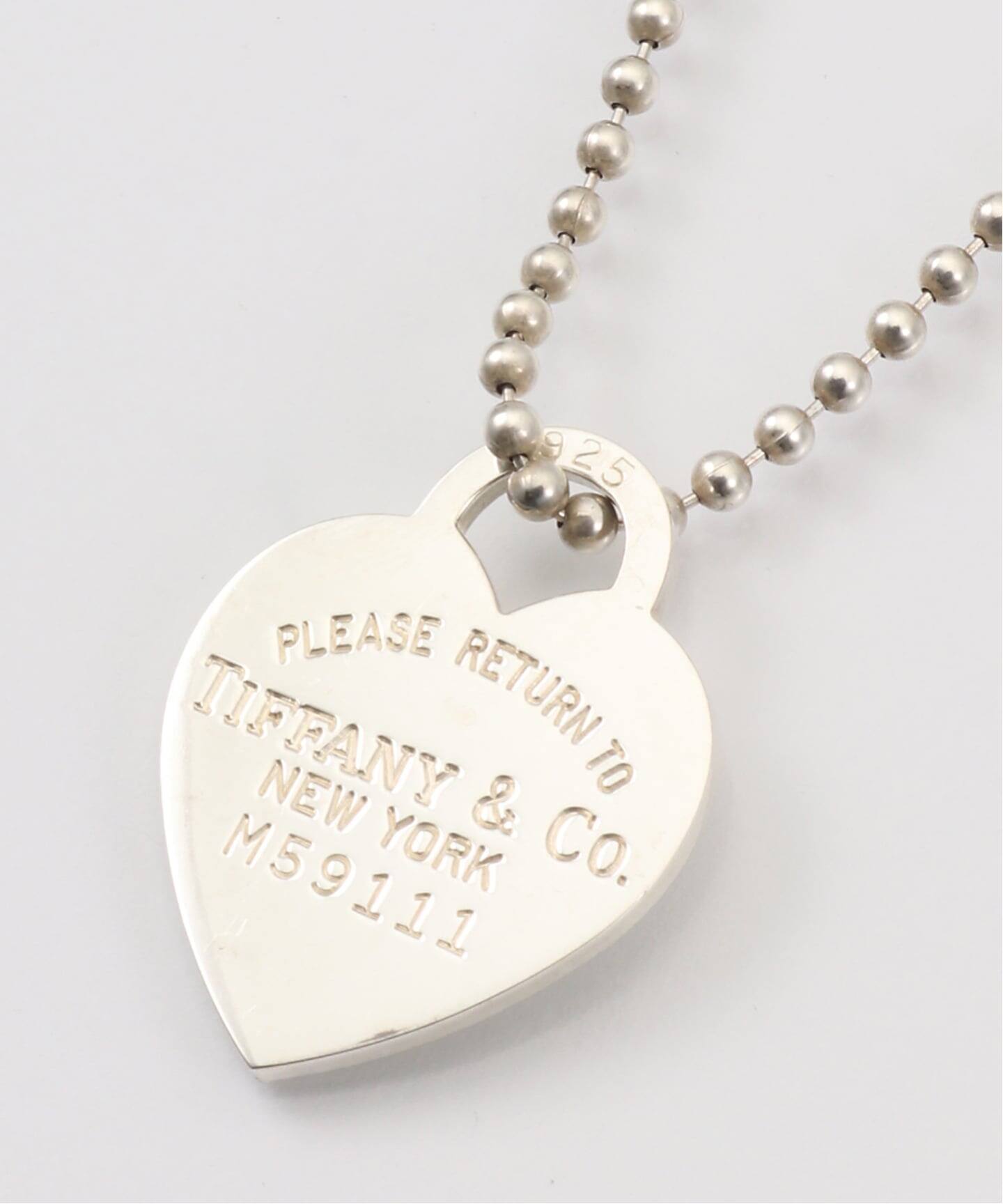 VINTAGE TIFFANY&Co./ティファニー】Return to heart ball chain