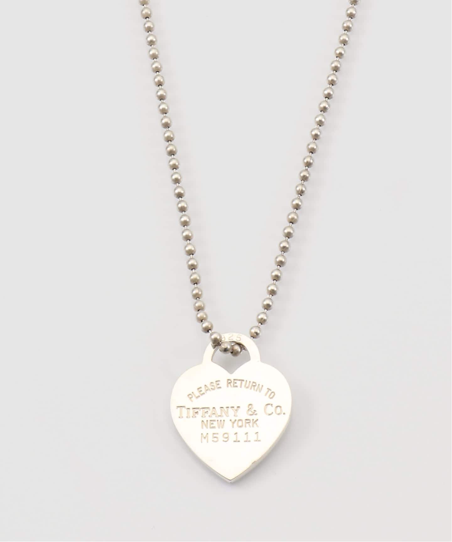 VINTAGE TIFFANY&Co./ティファニー】Return to heart ball chain