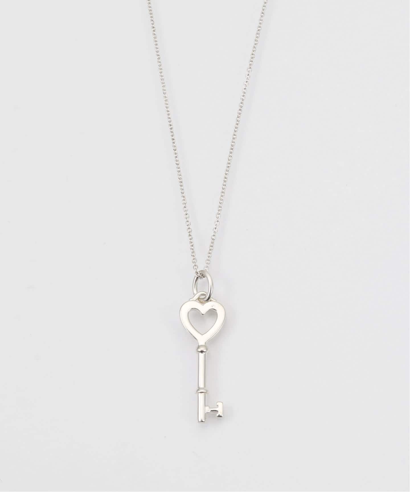 VINTAGE TIFFANY&Co./ティファニー】Heart key necklace（ネックレス