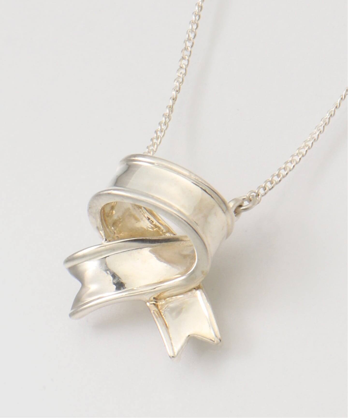 VINTAGE TIFFANY&Co./ティファニー】Cross ribbon necklace