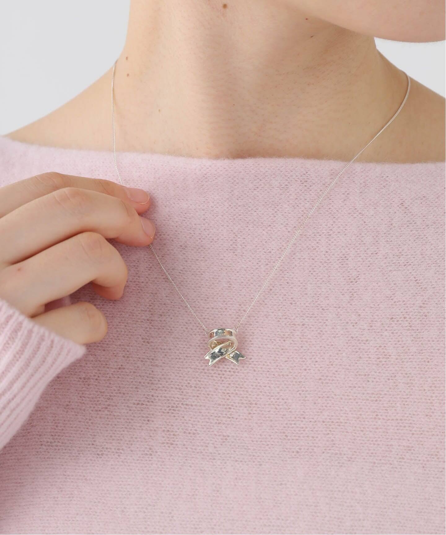 K*N様 ティファニー ネックレス VINTAGE TIFFANY&Co./ティファニー】Cross ribbon necklace