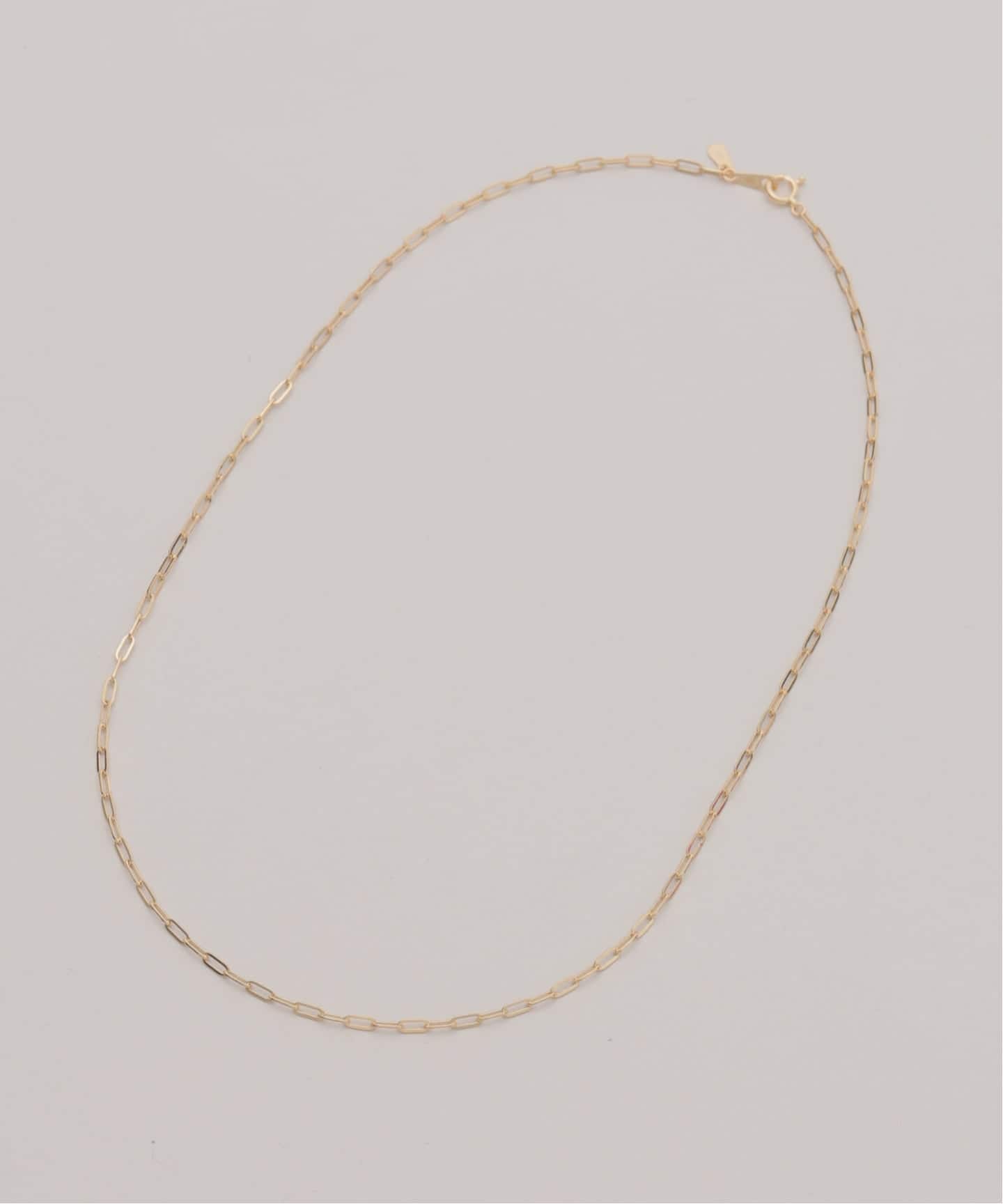一部店舗＋WEB限定】18K oval link chain necklace（ネックレス