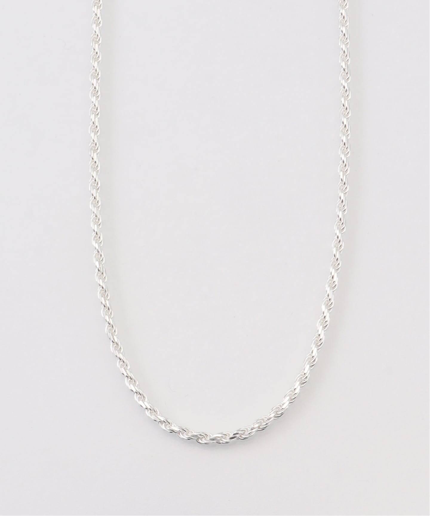チェーン45cm SWIRL 渦巻き シルバーヴィンテージネックレス BYSMITH / バイスミス】 ROPE CHAIN 45cm 925：ネックレス（ネックレス