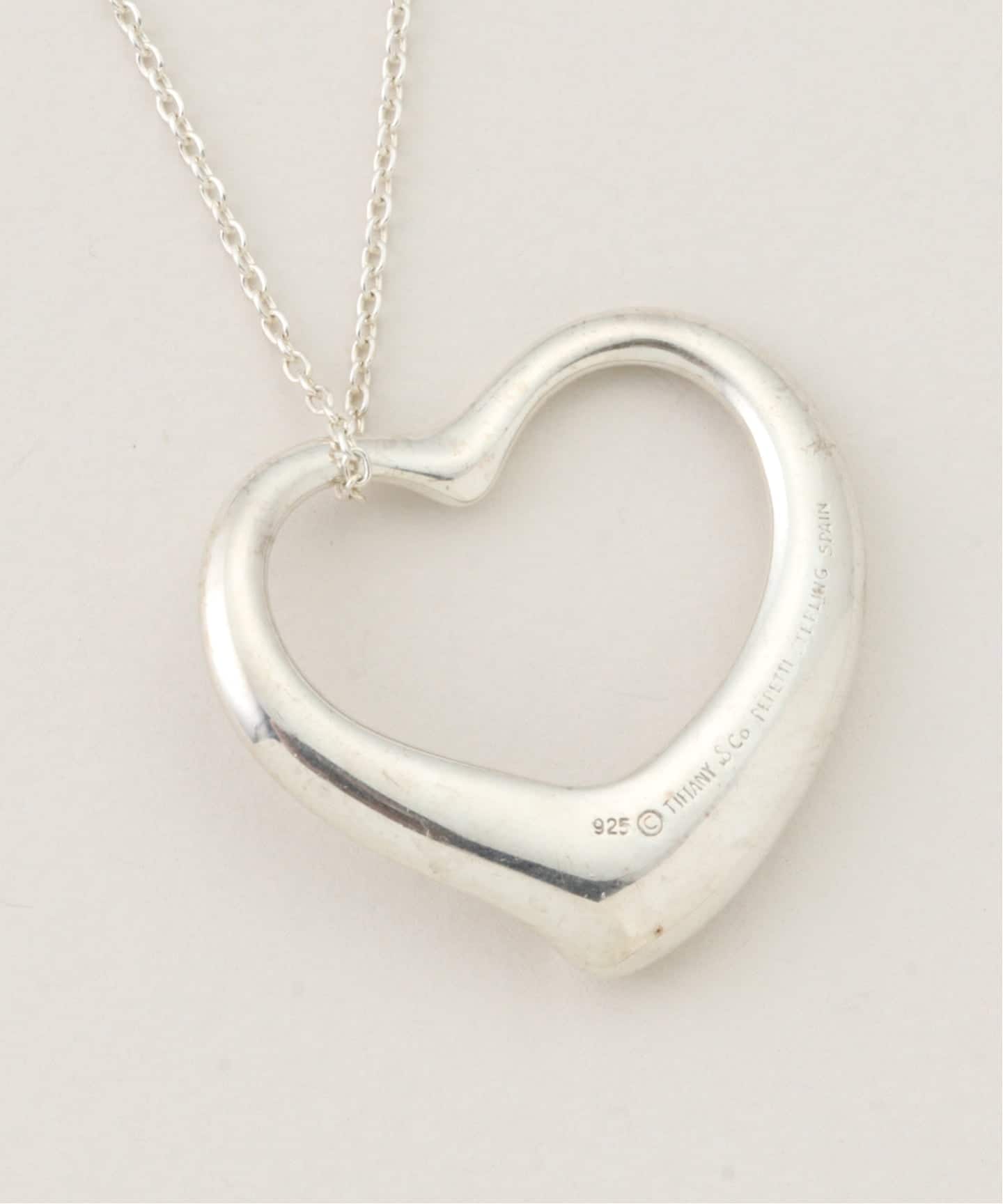 VINTAGE TIFFANY&Co./ティファニー】 Open heart necklace xl