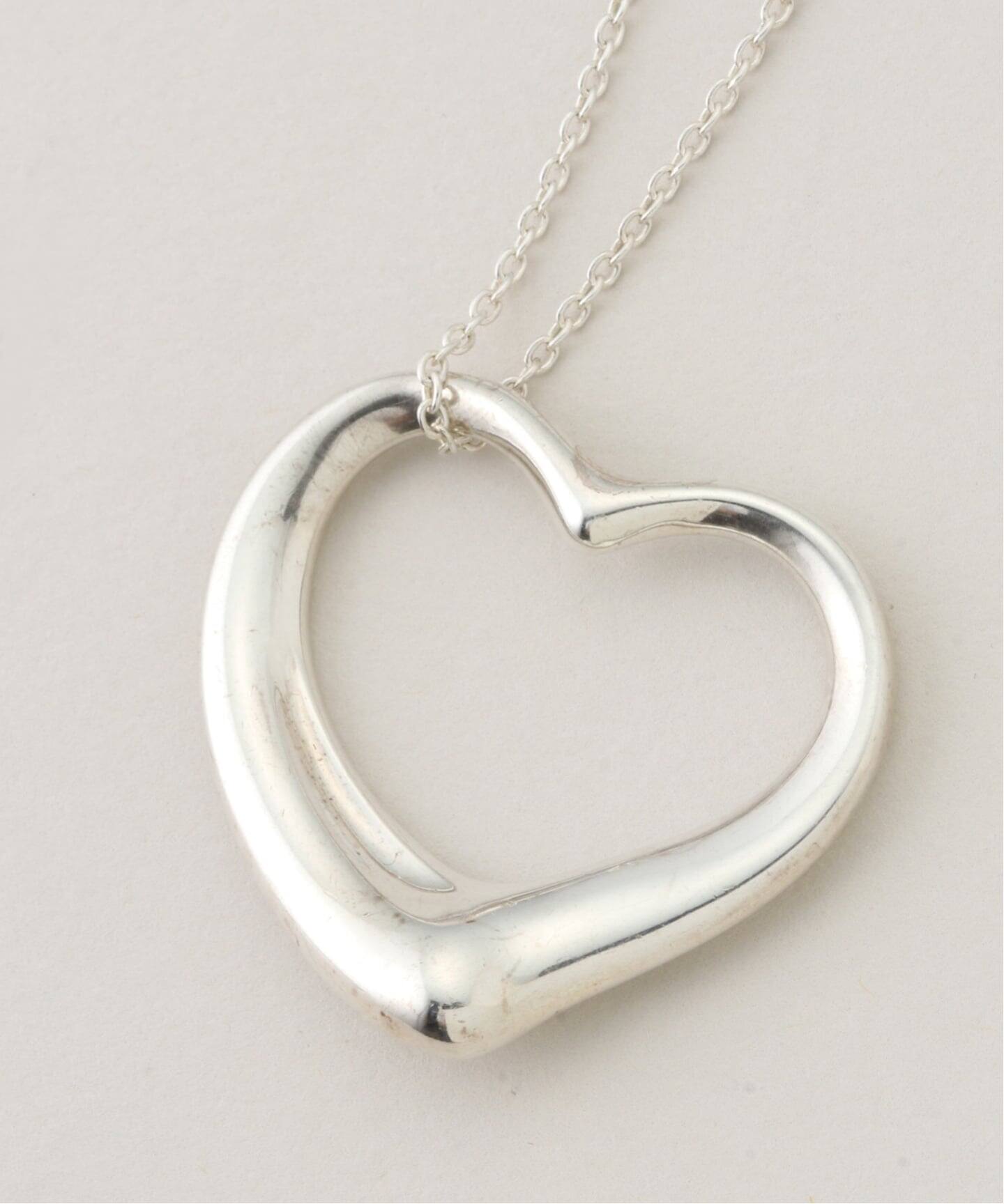 VINTAGE TIFFANY&Co./ティファニー】 Open heart necklace xl