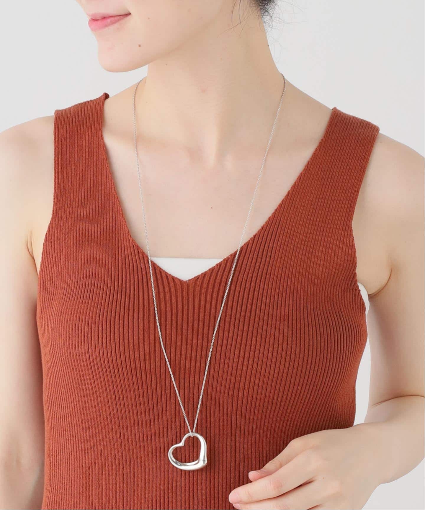 Tiffany & Co. Open Heart ネックレス　ミディアムサイズ VINTAGE TIFFANY&Co./ティファニー】 Open heart necklace xl