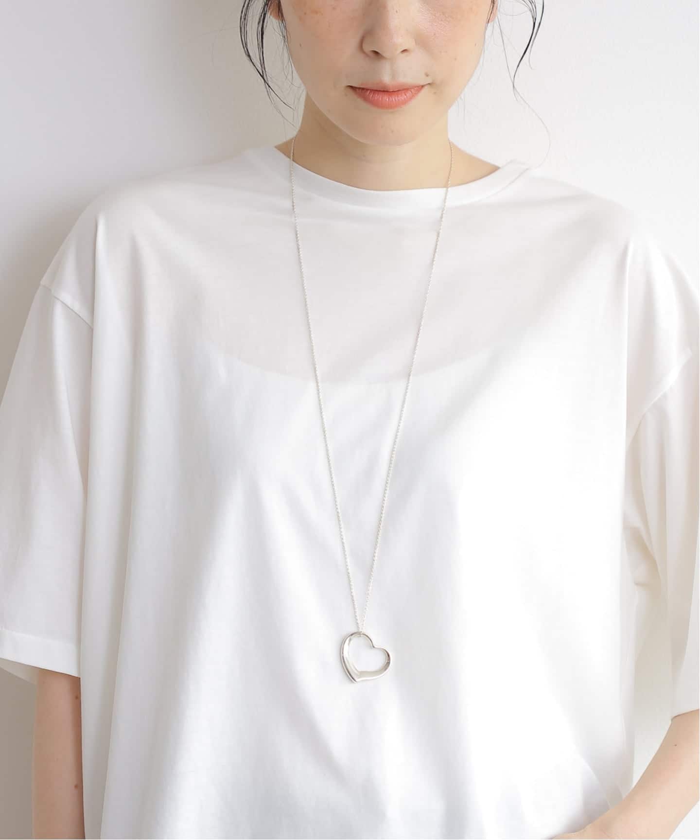 VINTAGE TIFFANY&Co./ティファニー】Open heart necklace xl